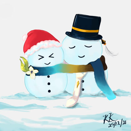 Genshin - Zhongven - Snowman
